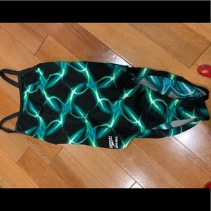 speedo one-piece bathing suit-pre owned